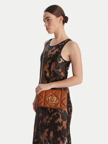 Torebka LOVE MOSCHINO brązowa