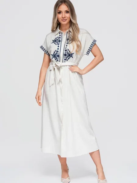 Rochie midi Ombre