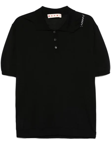 Polo Marni tricotate negru