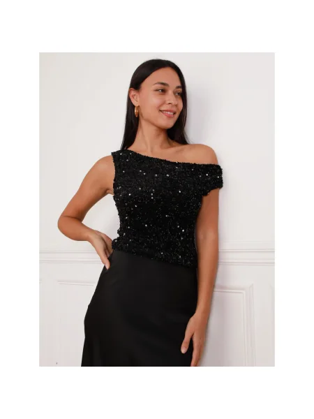 Blúzka La Modeuse čierna