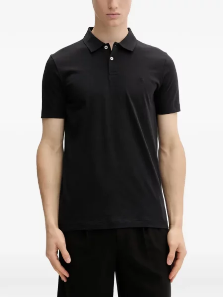 Tricou polo Marc O'polo cu autograf negru