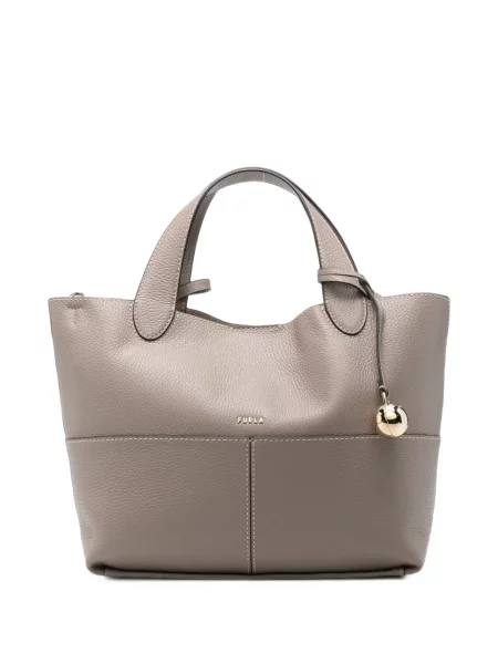 Geantă shopper Furla din piele