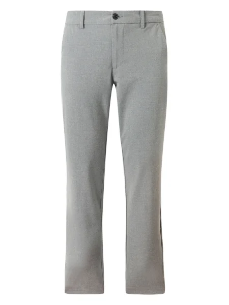 JACK & JONES Pantaloni eleganți JPSTOLLIE CONNOR amestecat gri