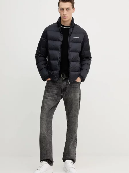 Пухова куртка Armani Exchange зимова синій