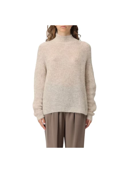 Sweter Emporio Armani beżowy