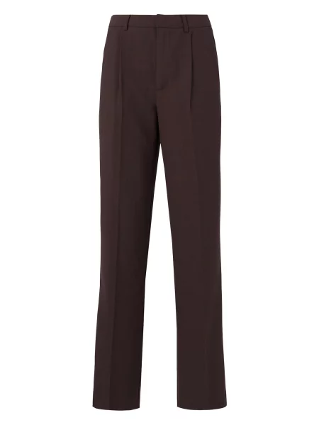 Anna Field Pantaloni cutați închis maro