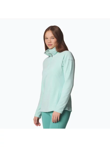 COLUMBIA bluza polarowa Glacial IV z zamkiem S zielony