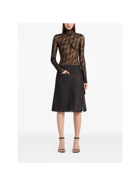 Sweter Courreges czarny