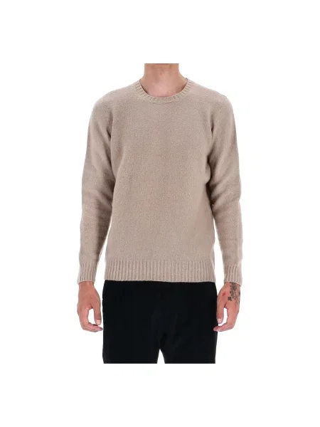 Sweter Drumohr wełniany beżowy
