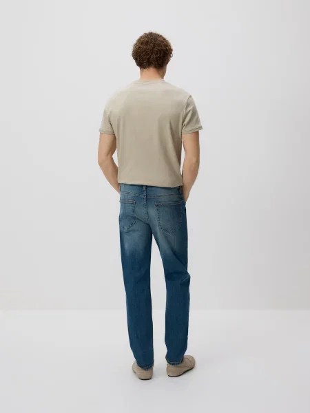 Reserved Джинси slim із вареним ефектом indigo jeans 