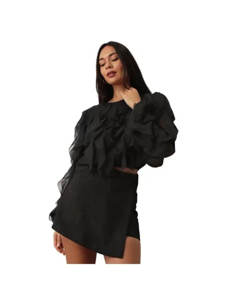 Top La Modeuse crna