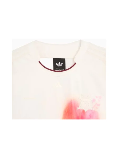 Lekka koszula Adidas z dżerseju biała