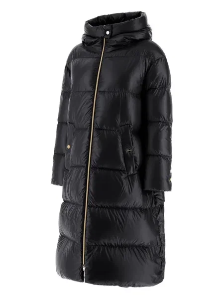 Jachetă cu glugă Herno cu glugă negru