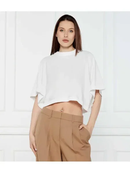 Michael Kors Bluză | Cropped Fit alb