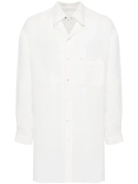 Lanena košulja Yohji Yamamoto bijela