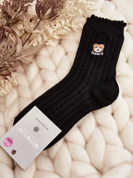 Чорапи Aura.via черно