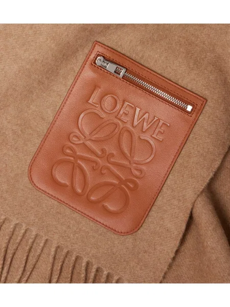 Fular Loewe de lână bej