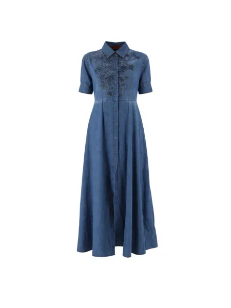 Sukienka Ermanno Scervino niebieska