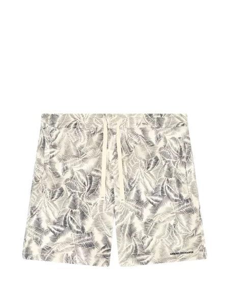 Pantaloni scurți Armani Exchange cu imagine cu cordon