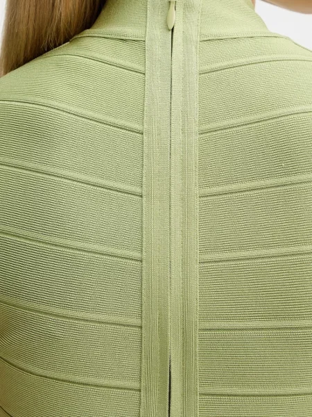 Herve Leger ruha Davina zöld