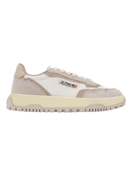 Sneakersy Autry zamszowe wiązane