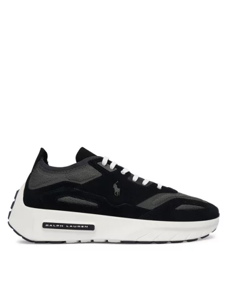 Sneakerși Polo Ralph Lauren negru