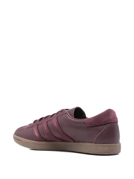 Sneakerși Adidas Gazelle din piele cu dungi negru