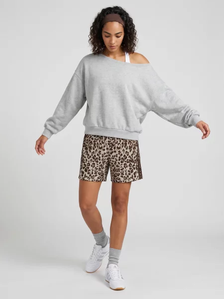 Šortky Adidas s potlačou so zvieracím vzorom