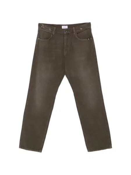 Pantaloni Amish de catifea cord verde