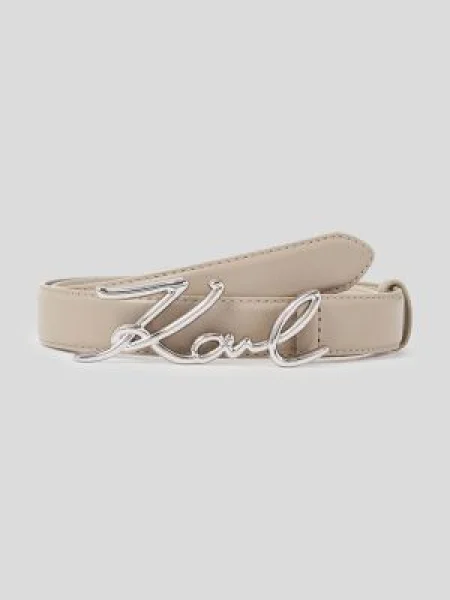 Кожен Karl Lagerfeld дамски бежово