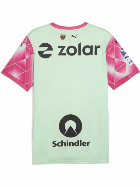 Koszulka wyjazdowa Füchse Berlin PUMA Fresh Mint Pink Green zielona