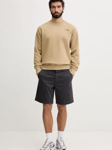 The North Face hanorac pentru bărbați cu amestec de Raglan bej