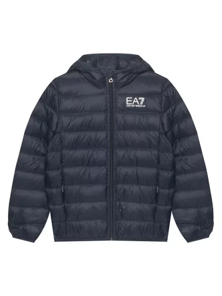 Детский пуховик Ea7 Emporio Armani синий