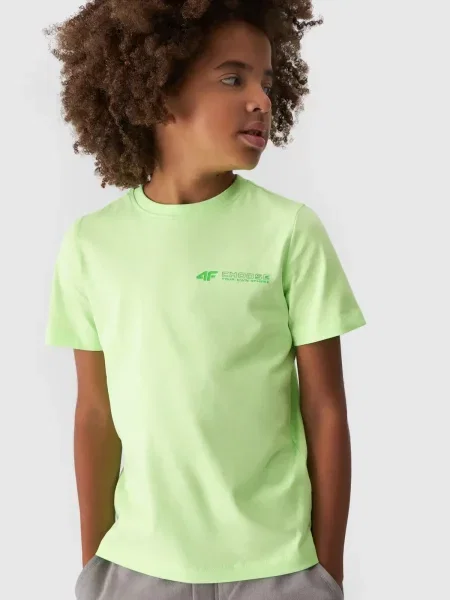 4F JUNIOR T-shirt zielony