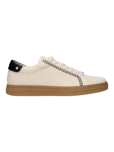 Sneakersy Jimmy Choo zamszowe beżowe