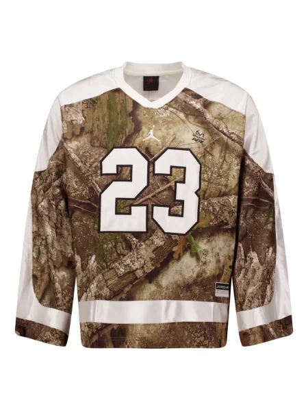 Tricou Jordan cu model camuflaj maro