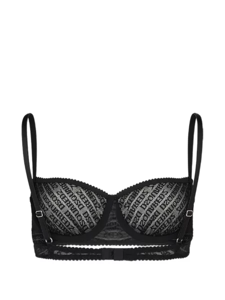 Sutien balconette Dsquared2 negru