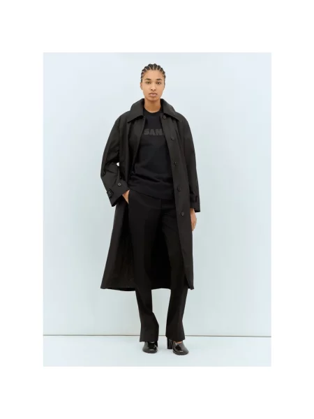 Koszulka Jil Sander z krótkim rękawem czarna