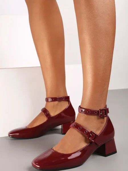 Derby cipele bordo