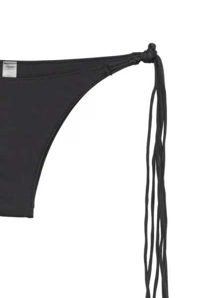 Bikini Frankies Bikinis cu franjuri negru