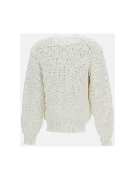 Dzianinowy kardigan Comme Des Garcons biały