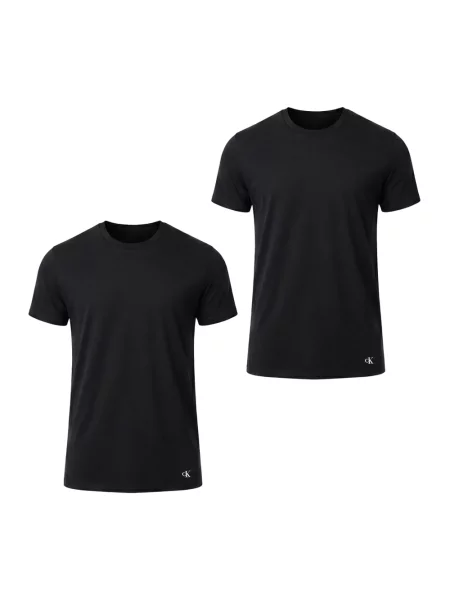 Koszulka Calvin Klein ze stretchu czarna
