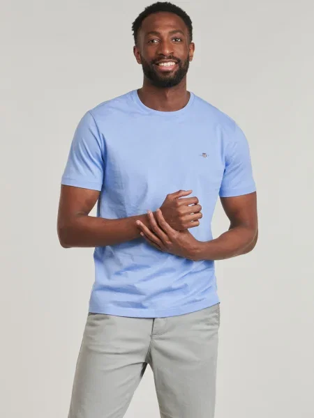 Gant Tricou Shield celest albastru