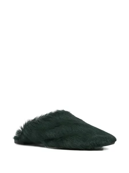 Papuci tip mules Senso verde
