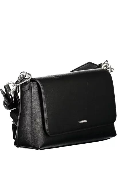 Geantă Calvin Klein din piele negru