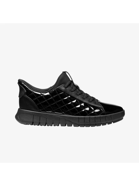 Sneakers Geox Flextride Plus Black EUR 40 μαύρο
