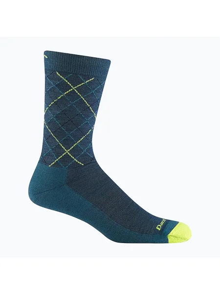 Мъжки чорапи за трекинг Darn Tough Prep Step dark teal синьо
