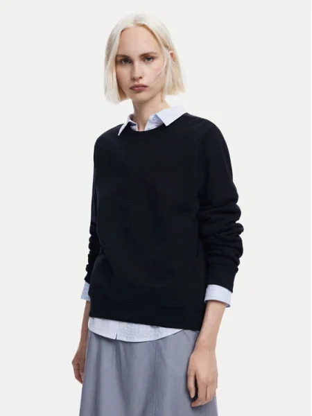 Desigual Bluză Strass negru