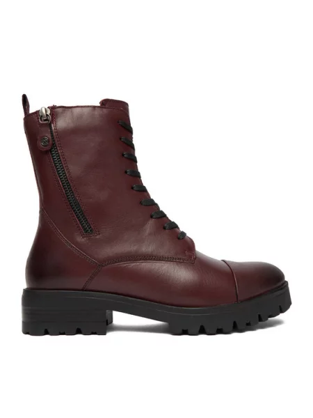 Lasocki Gležnjarji Bordo rdeča