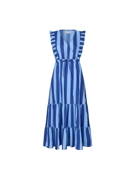 Sukienka midi Lollys Laundry niebieska